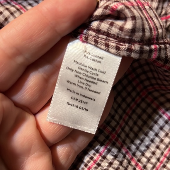 Talbots blouse 1X - Picture 4 of 6
